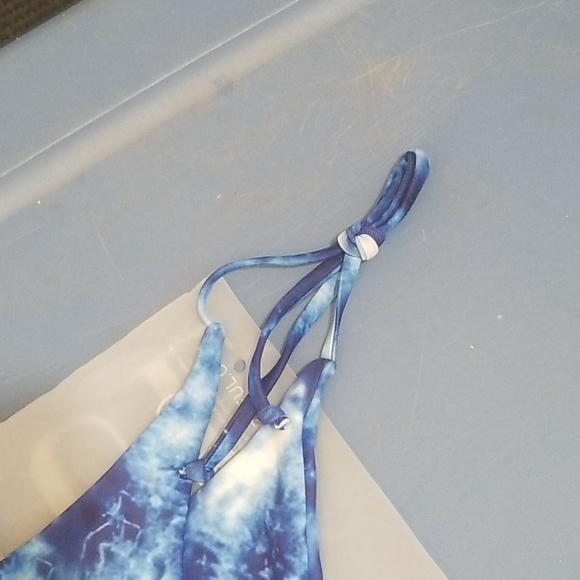 Zaful Swim Brand New Zaful Blue Tie Dye Bathing Suit Poshmark
